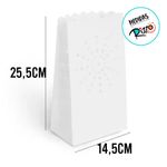 Luminaria de Papel para Jardim - 25,5x14,5x9cm - 8 unidades - Cromus - Magazine 25