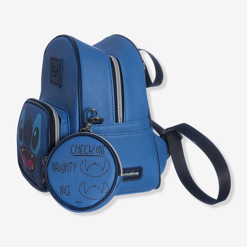 Mini Mochila Fashion Stitch - Disney