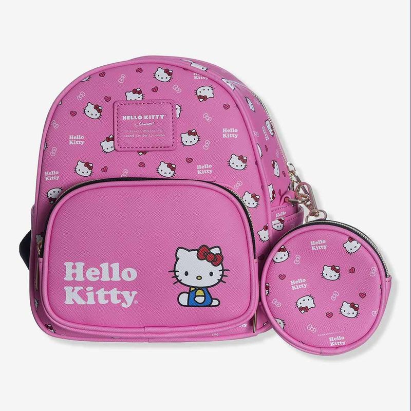 Mini Mochila Fashion Hello Kitty