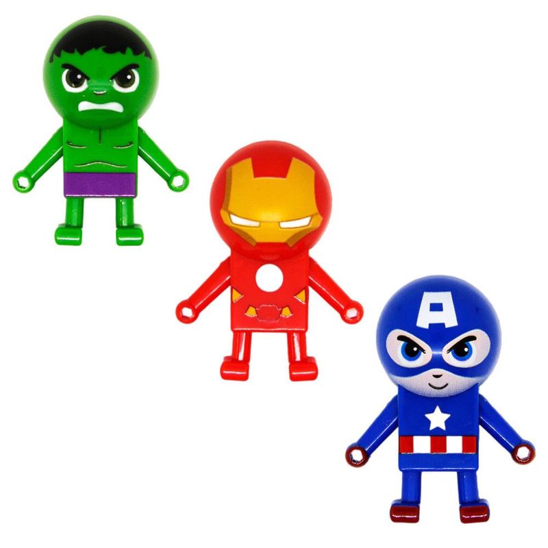 Bonecos Vingadores Marvel Interativos - Hulk, Homem de Ferro e Capitão América
 Verde