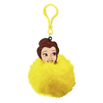 Chaveiros Princesas Disney com Pompom Colorido
 Amarelo