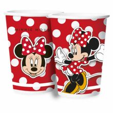 Copo Papel 180ml - Minnie - 8 unidades - Regina - Magazine 25