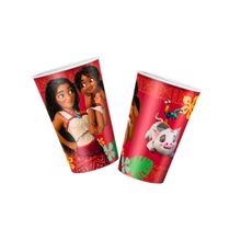 Copo Papel 180ml - Moana 2 - 8 unidades - Regina - Magazine 25