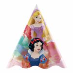 Chapéu de Aniversário - Princesas Disney - 8 unidades - Regina - Magazine 25