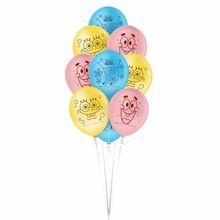 Balao de Festa Decorado 9'' 23cm - Bob Esponja Core - 25 unidades - Regina - Magazine 25