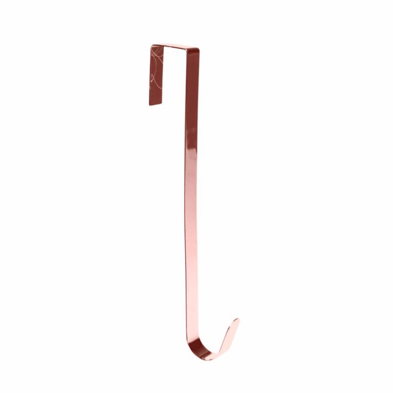 Gancho Suporte para Guirlanda - Liso Rose Gold - 38cm - 1 unidade - Magazine 25