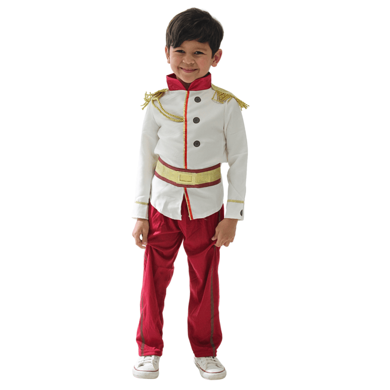 Fantasia Príncipe Infantil  Camisa e Calça M