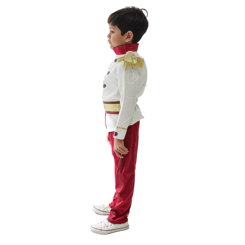 Fantasia Príncipe Infantil  Camisa e Calça M