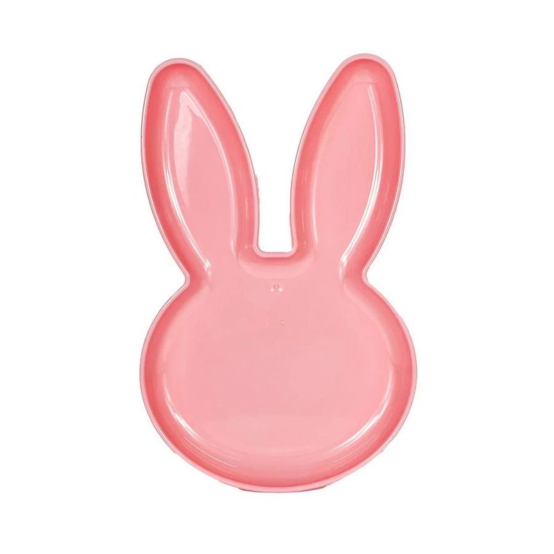 Bandeja Decorativa - Coelho Rosa  - 1 unidade - Rizzo