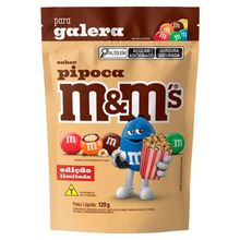 Confeito Chocolate M&Ms Pipoca 120g - Mars