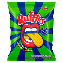 Batata Ruffles Cebola e Salsa 33g - Elma Chips