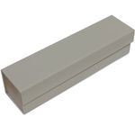 Caixa Rígida Dobrável Retangular com Ímã Garrafa Gris 33x8,5x8,5cm - 5 Un