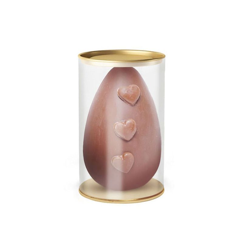 Lata para Ovo 250G Transparente Clean 16,5X9 cm - 6 Un