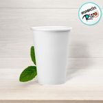 Copo de Papel Biodegradável 180ml - Branco - 50 unidades - Rizzo