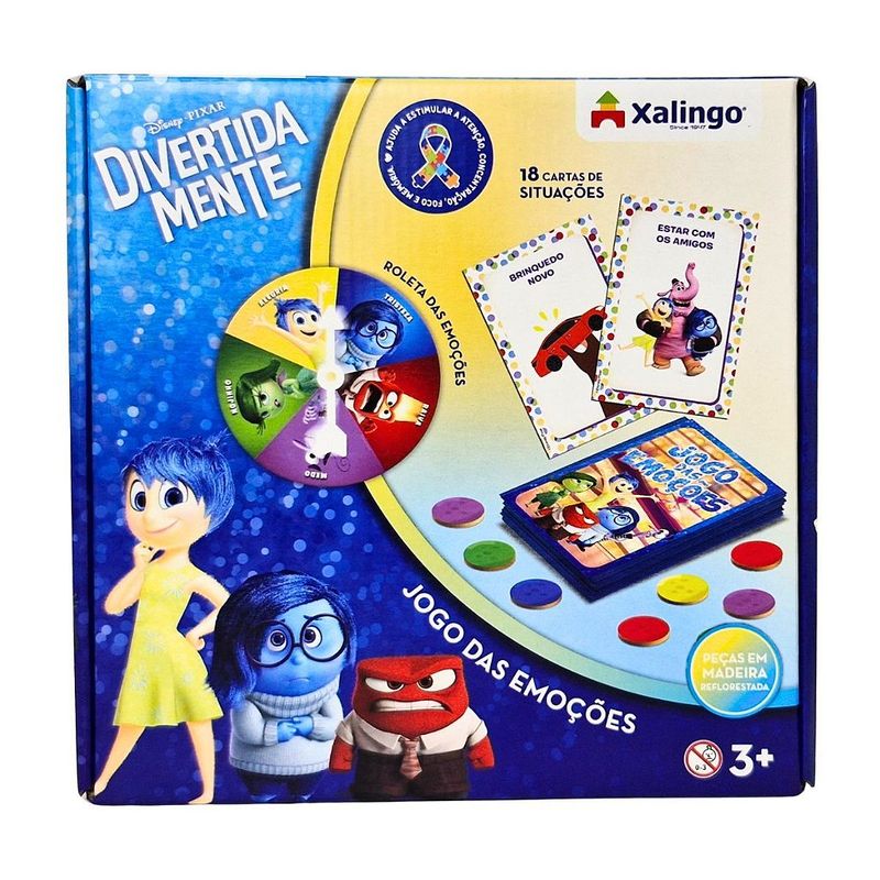 JOGO DAS EMOÇÕES DIVERTIDAMENTE