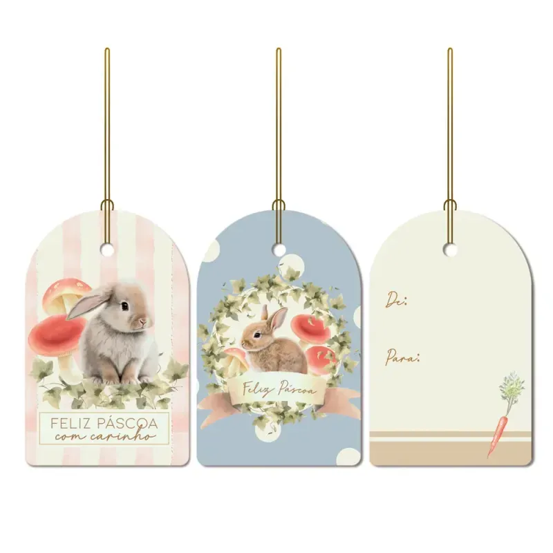 Tags De Para 5x8cm Breeze - 12 Un