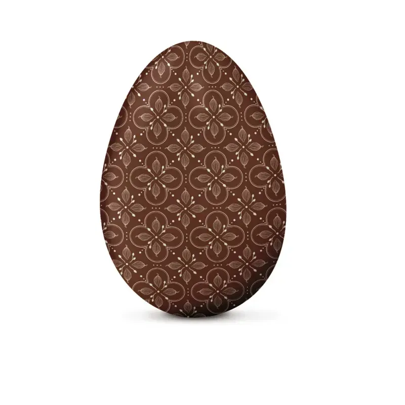 Folha Chumbo Chocolatier Marrom/Ouro 8x7,8cm - 300 Un