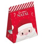 Saco de Papel Para Presente M 27x19,5x9,5cm Nicolau - 10 Un