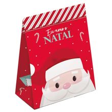 Saco de Papel Para Presente M 27x19,5x9,5cm Nicolau - 10 Un