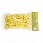 Ovos Decorativos Amarelo 1,8x1,5x1,5cm - 100 Un