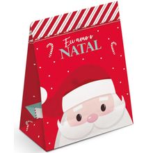Saco de Papel Para Presente G 35x26,5x11,5cm Nicolau - 10 Un