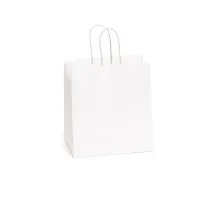 Sacola de Papel Para 1 Meio Ovo 350g 27,5x22x16cm Branco - 10 Un