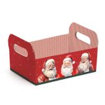 Caixote de Cartão Charm Natalino P 16x10,5x4,5cm - 10 Un