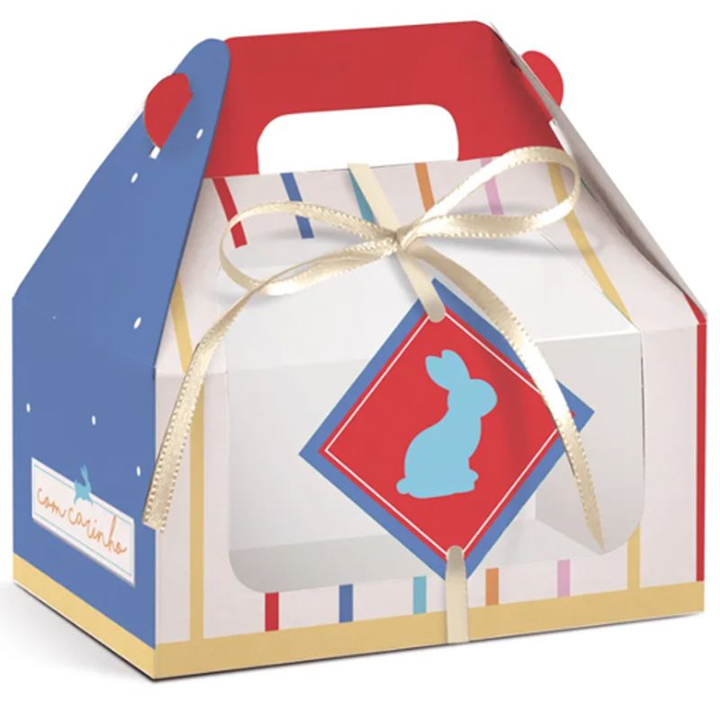 Caixa Maleta Kids com Visor Feelings G 15x10x15cm - 10 Un