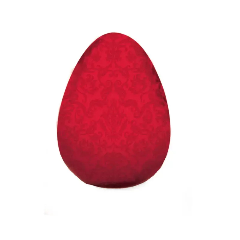 Folha Chumbo Adamascado Vermelho 43,5x58,5cm - 50 Un