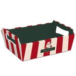 Cesta de Cartão Charm Natalino P 18x13x7,5cm - 10 Un