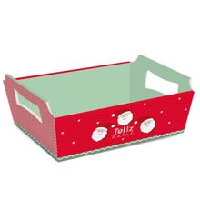 Cesta de Cartão Joyful P 18x13x7,5cm - 10 Un