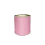 Lata Para Doces Color Rosa 10x7cm -12 Un