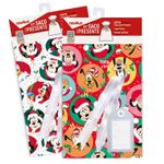 Kit Auto Serviço 45x59cm Natal Disney - 30 Conjuntos