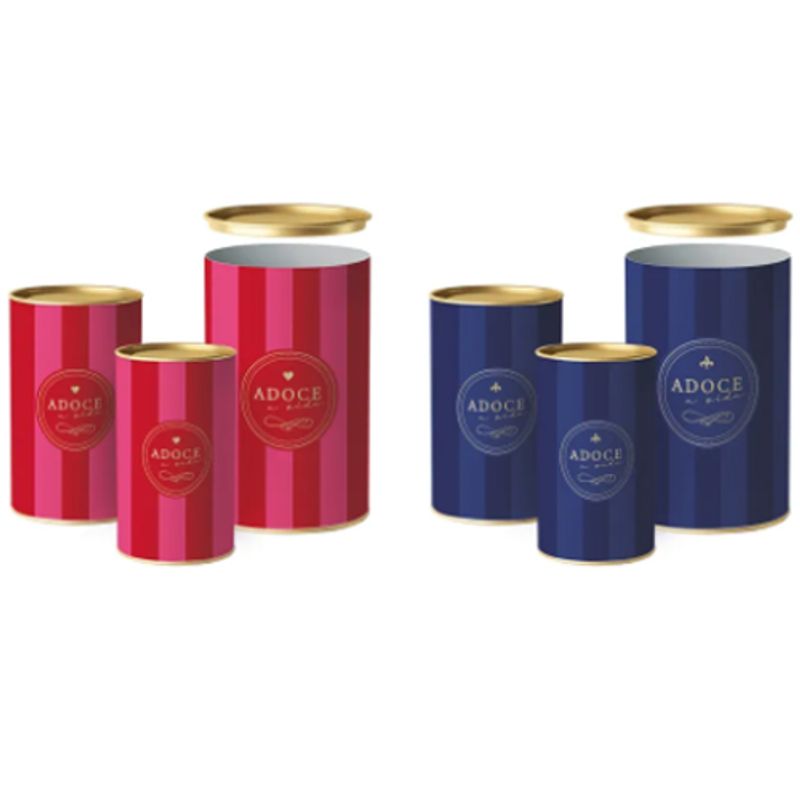 Lata Para Ovo 500g Páscoa Tale Composê 22x12,5cm - 12 Un