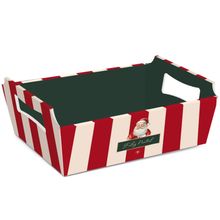 Cesta de Cartão Charm Natalino MG 27x18,5x9,5cm - 10 Un