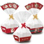 Kit Cesta Sortido Natal M 22x15x9cm - 10 Un