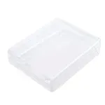 Caixa Acrílico Retangular Transparente 15x12x4cm - 24 Un