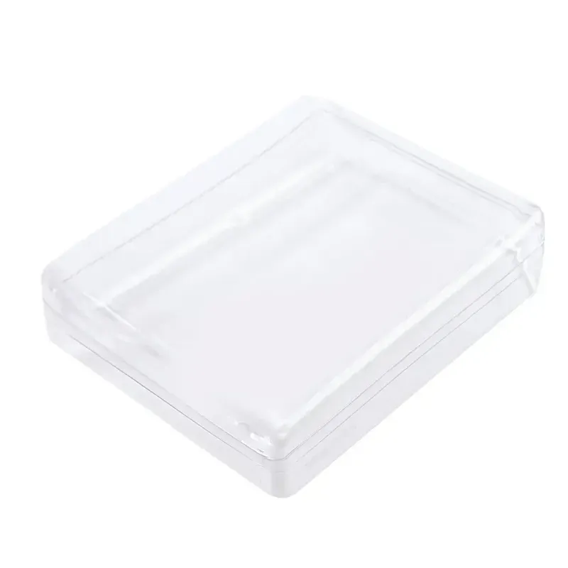 Caixa Acrílico Retangular Transparente 15x12x4cm - 24 Un