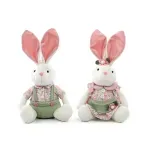 Coelho Decorativo de Tecido Floral Sortido Sucrée 31cm - 2 Un