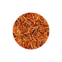 Palha Decorativa de Papel Laranja - 100g - 1 unidade - Rizzo