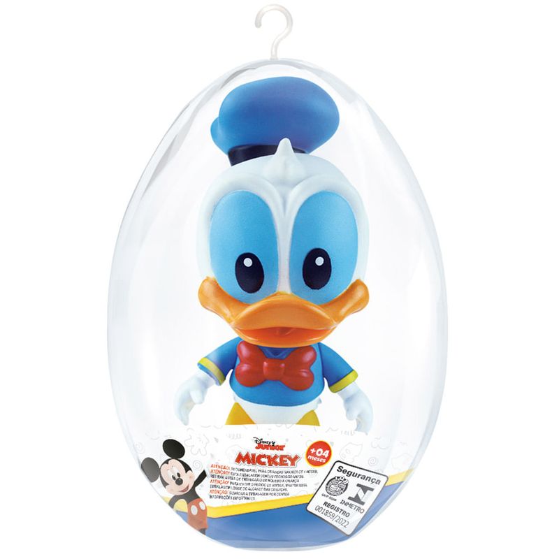 Ovo Intermediário com Boneco de Vinil Articulado Pato Donald - Lider