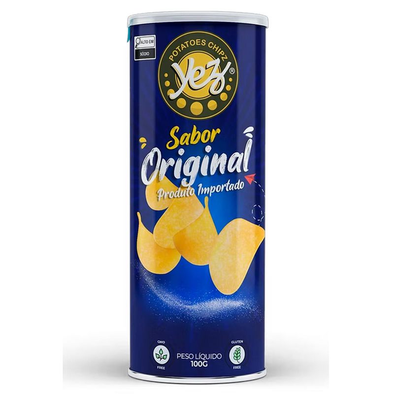 Batata Chips Original 100g - Yez
