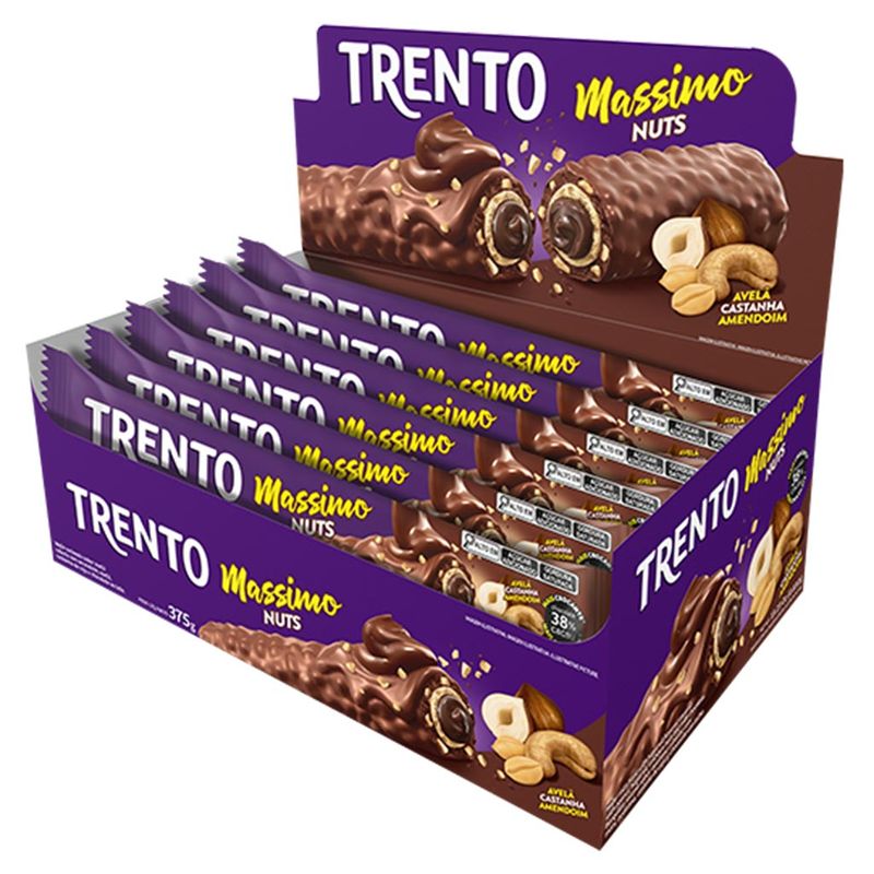 Chocolate Trento Massimo Nuts c/15 - Peccin