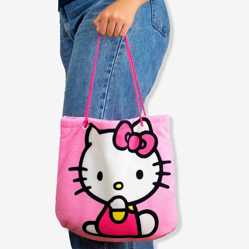 Toalha de Praia 2 em 1 Hello Kitty