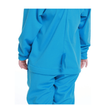 Fantasia Infantil Stitch Longa Azul com Capuz e Cauda G