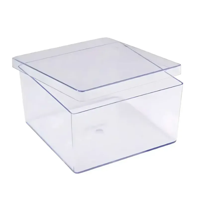 BLUE STAR CAKE BOX QUADRADA CR C/TAMPA 1,5L