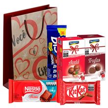 Kit Presente Você é Especial - Sacola + Chocolates Sortidos