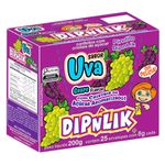Pirulito com Açúcar Uva c/25 - Dipnlik