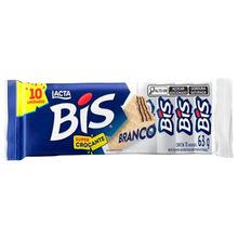 Chocolate Bis Branco Laka c/10 - Lacta