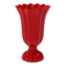 Vaso Popi Pequeno Vermelho 19cm - Produfest